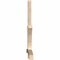 Ekena Millwork Davenport Smooth Timber Gable Bracket, Douglas Fir, 108"W x 54"H x 3 1/2"D x 3 1/2"F, 12/12 Pitch GBW108X54X0404DAV00SDF - alternate 4